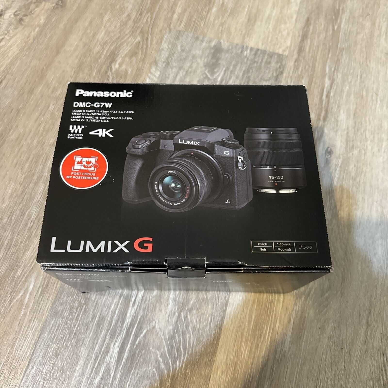 Panasonic Lumix G7 + 14-42mm + 45-150mm + Штатив + Сумка