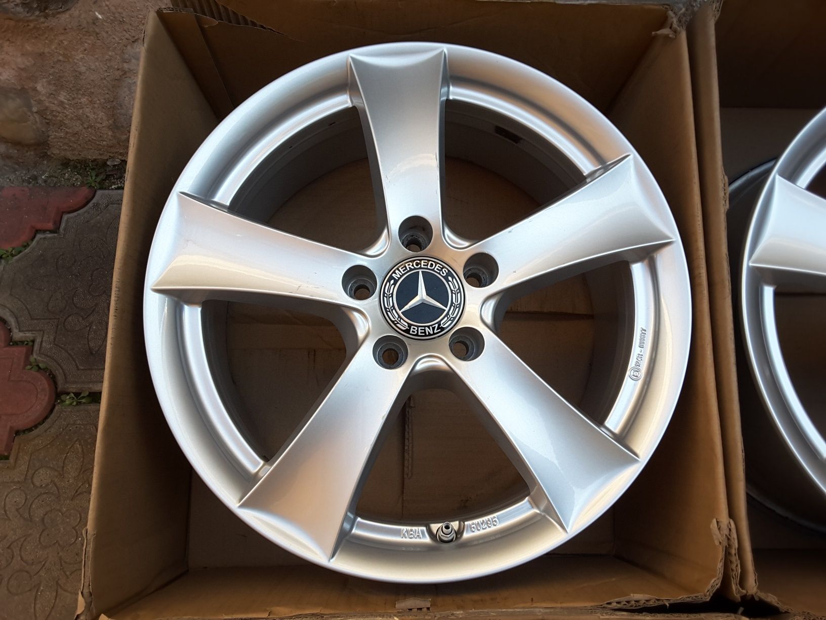 jante aliaj 17; 5x112; Mercedes E class w211,w213, GLC, GLK, Vito w447