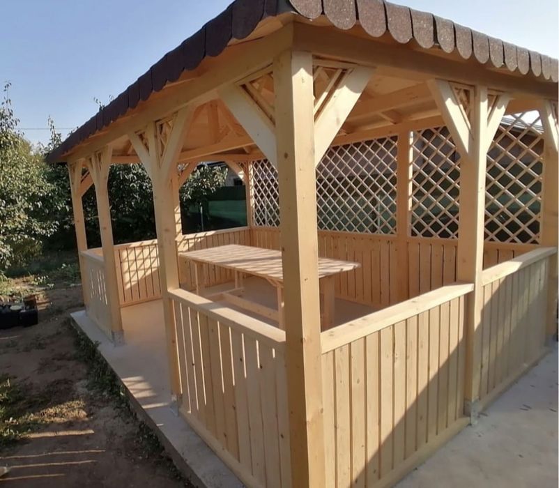 Vând foișor Terase din lemn -foișoare la comanda -pergole modele moder