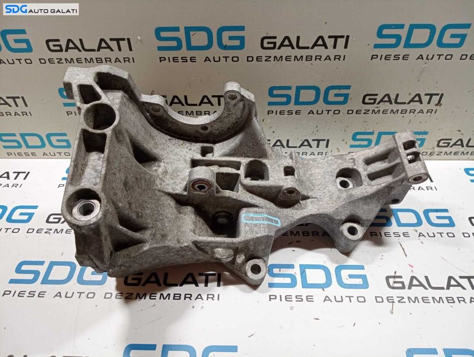 Suport Accesorii Pompa Servodirectie Servo Directie Compresor AC Clima Rola Role Intinzatoare Audi A4 B7 1.9 TDI BKE BRB 2005 - 2008 Cod 03G903143D [M6664]