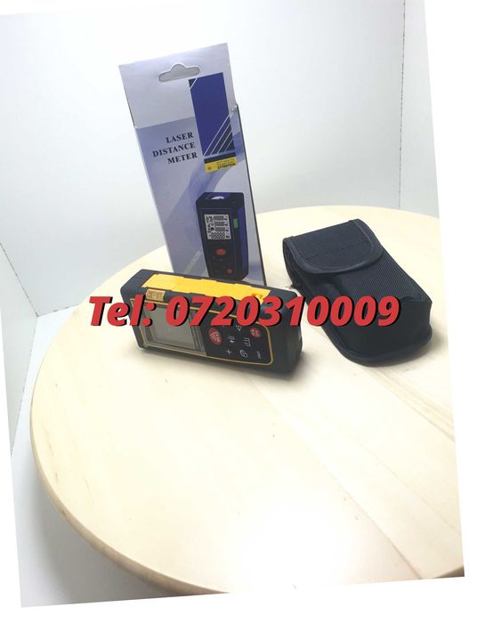 Telemetru Laser Profesional 40 M Precizie  2mm Protectie Ip54 p