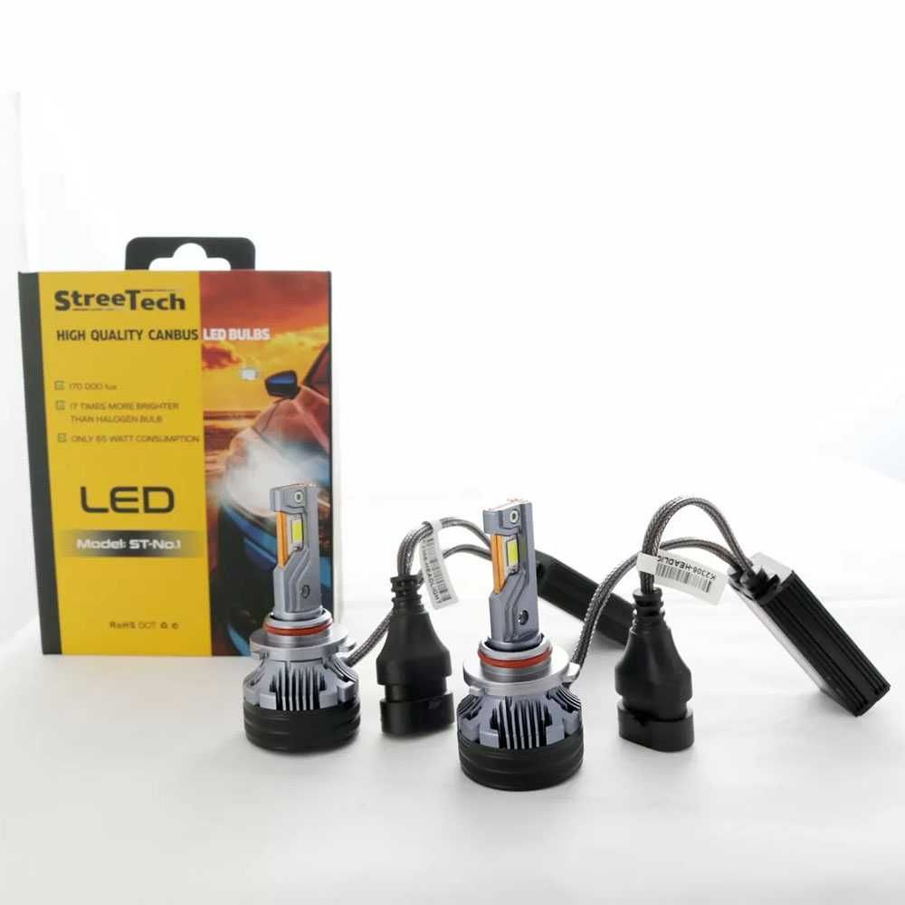 HB3/9005 LED xenon крушки, 65W, Canbus, комплект, БЕЗПЛАТНА ДОСТАВКА