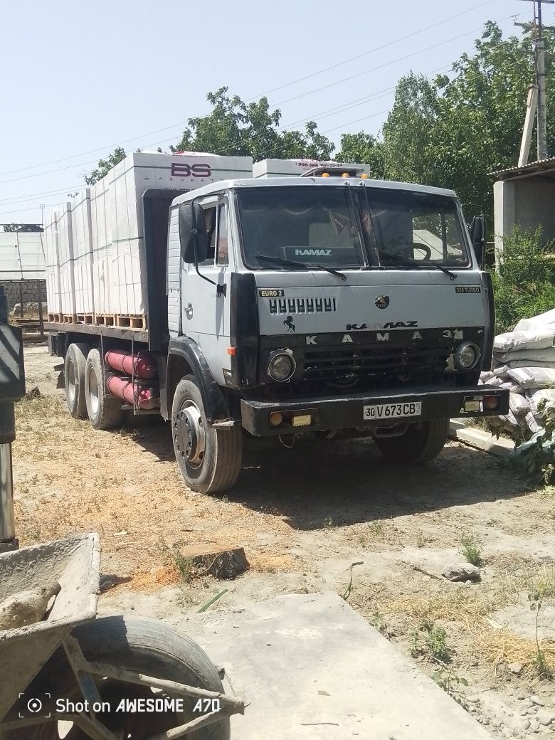 Kamaz yuk tashish xizmatlari