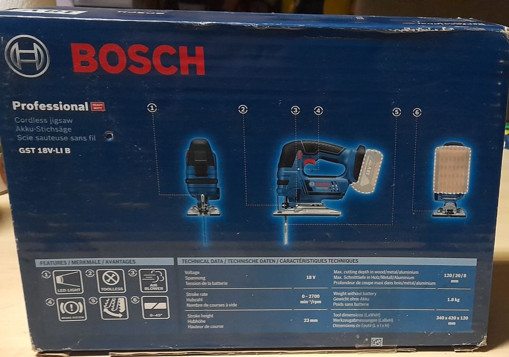 Decupir Bosch 18 V