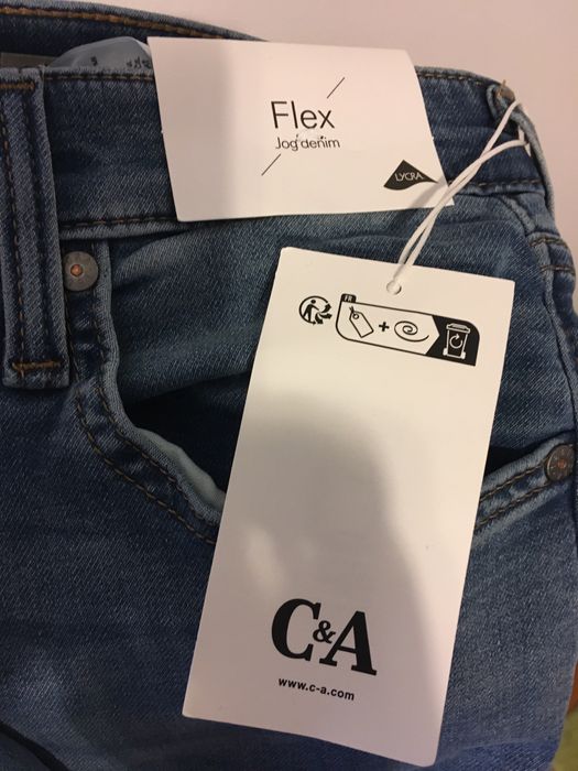 Blugi drepti flex jog C&A