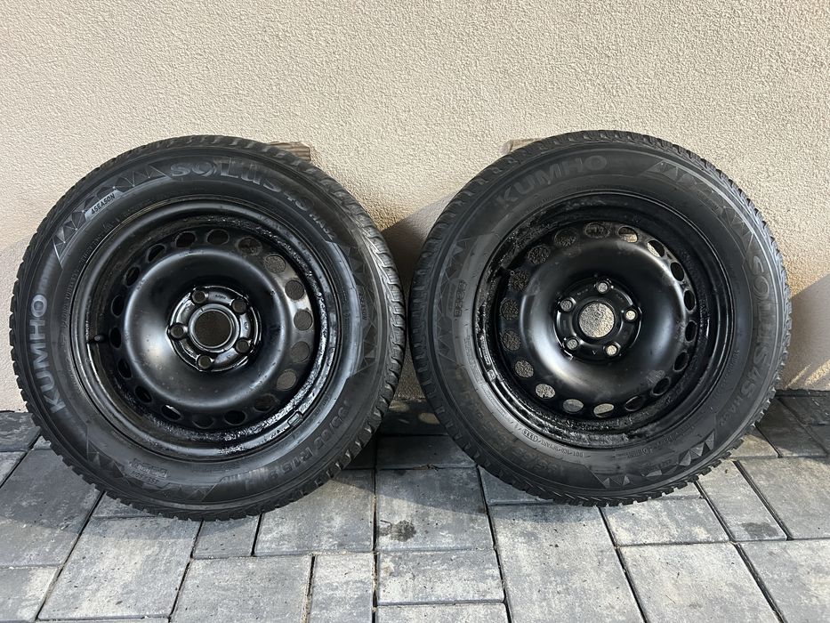 Jante tabla Skoda-Golf cu cauciucuri iarnă 195/65/R15 3 perechi