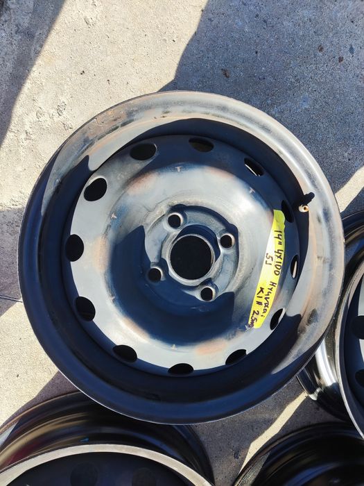 Оригинални джанти 14 ки 4x100 Hyundai Kia i10 i20
