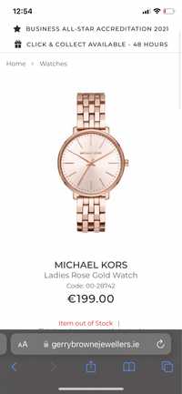Часы Michael Kors Ladies Rose Gold