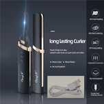 Елегантна нагреваема USB извивачка / четка за плътни и обемни мигли