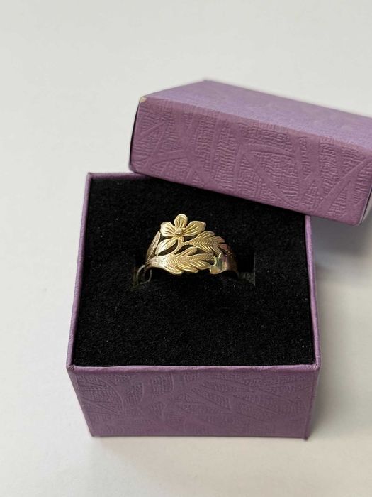 *** Топ Цена *** Много Красив Златен пръстен 14к 2.82гр