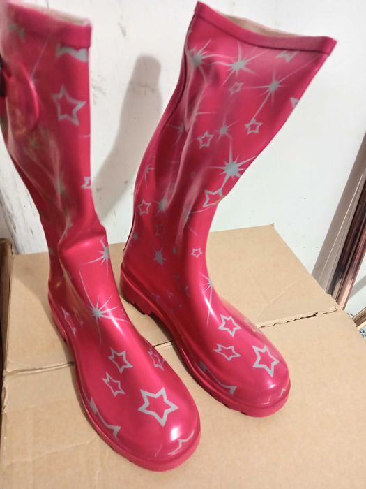Гумени ботуши - цветни