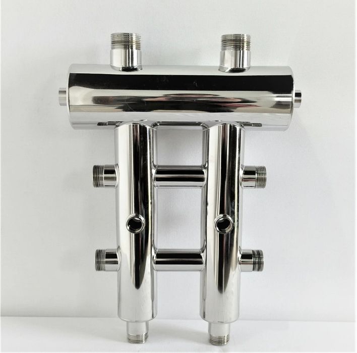 Сантехника. Гидравлическая стрелка нержавейка для отопления