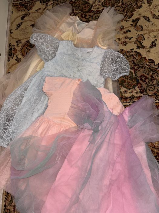 Платья пышные бальные на 4-5 лет