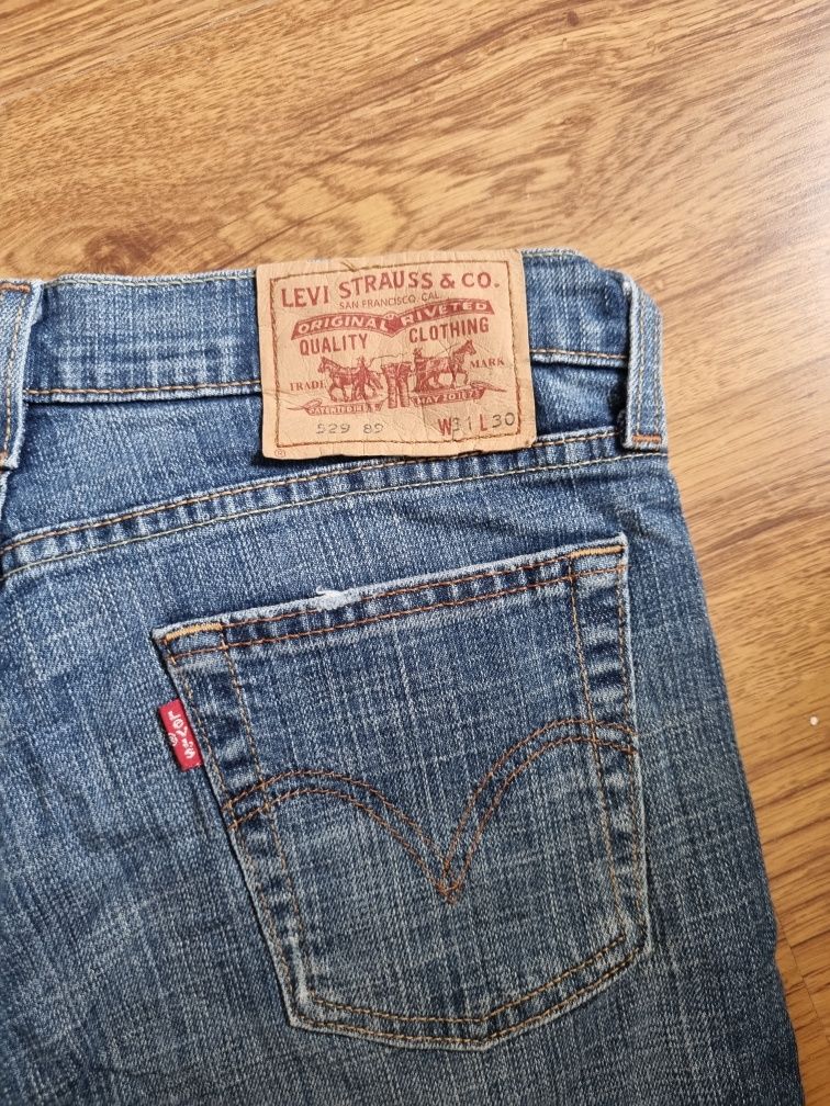 Blugi Levis 529 89 W31 L30 (stussy carhartt evisu ed hardy)