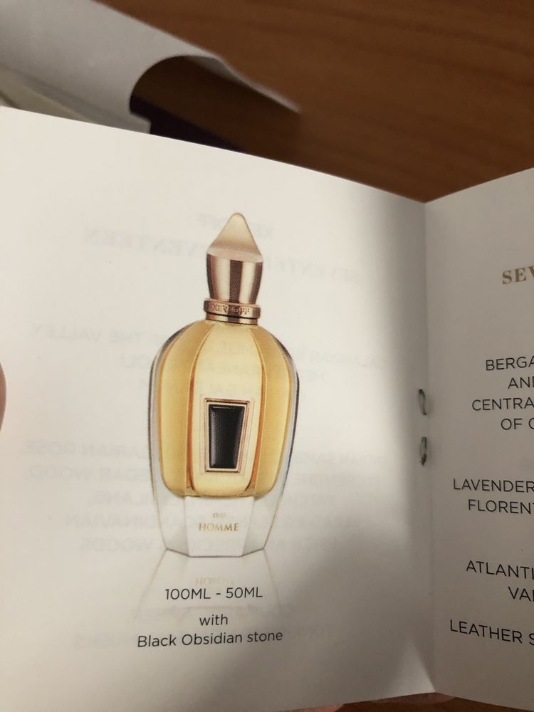 Cutie de parfum arabesc xerjorff