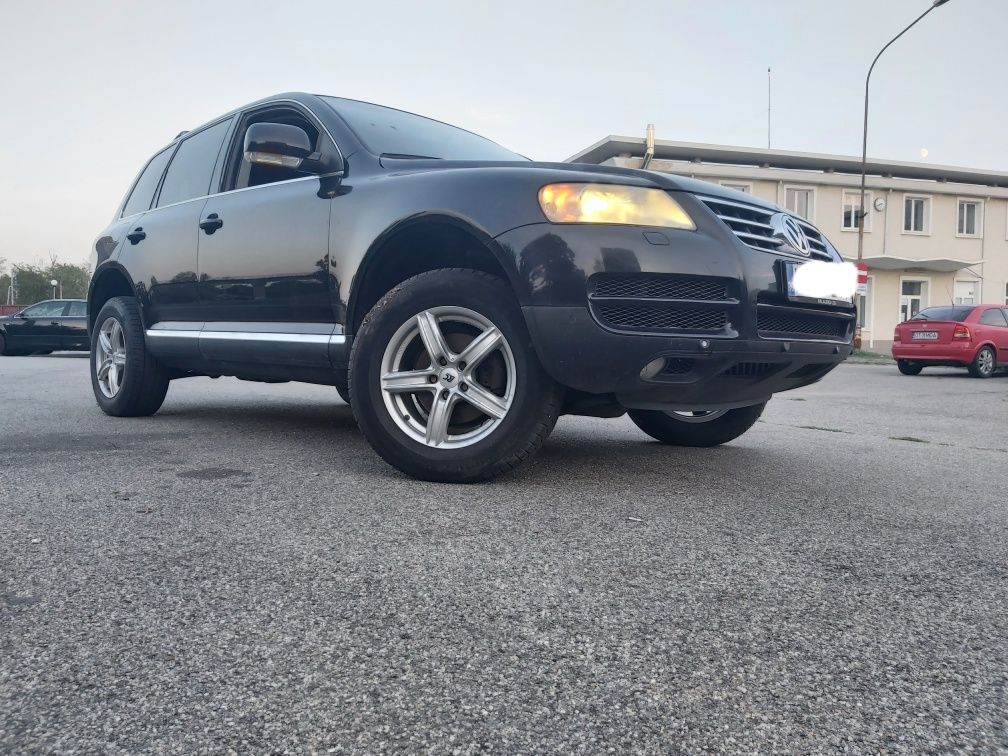 Vw touareg 2.5 manual pe arcuri