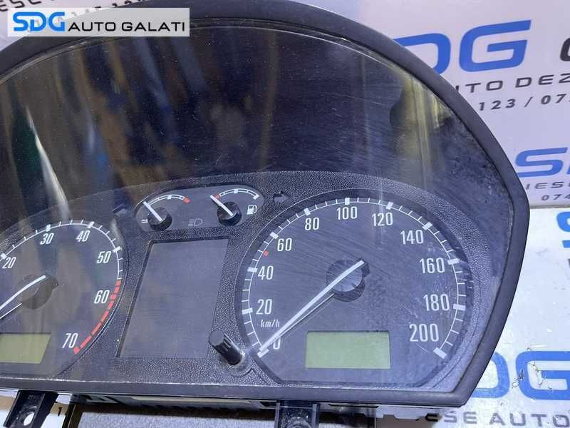 Kit Pornire ECU Calculator Motor Cip Cheie Ceas Bord cu Imobilizator Skoda Fabia 1 1.2 MPI AZQ 2000 - 2007 Cod 03E906033A [L4416]