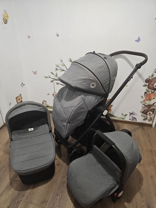 Продавам комбинирана количка 3в1 Lorelli Infiniti, Glacier grey