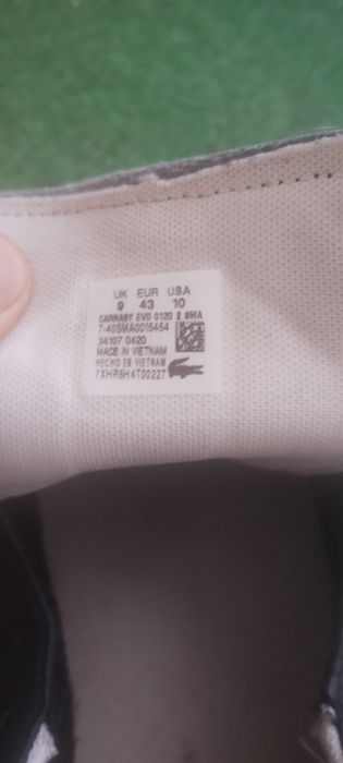 Маратонки  LACOSTE