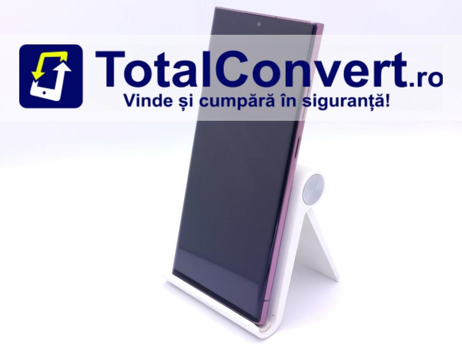 Samsung S22 Ultra 256GB Burgundy 12GB Dual, Garantie 24 luni | #D87681