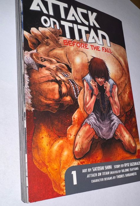 Attack on titan before the fall