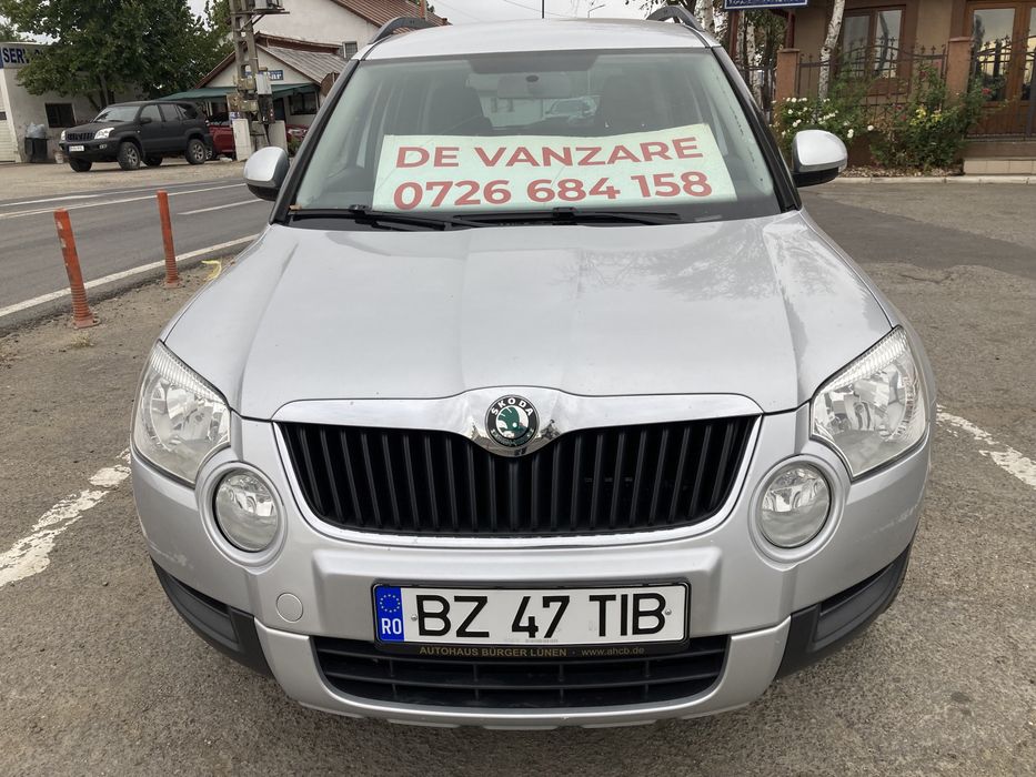 Vând Skoda Yeti 1,2 benzină