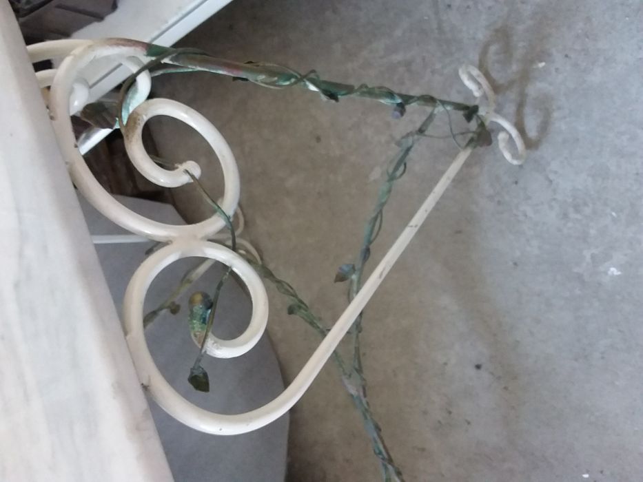 Set NOU masa cu oglinda si blat din marmura si scaun import Franta