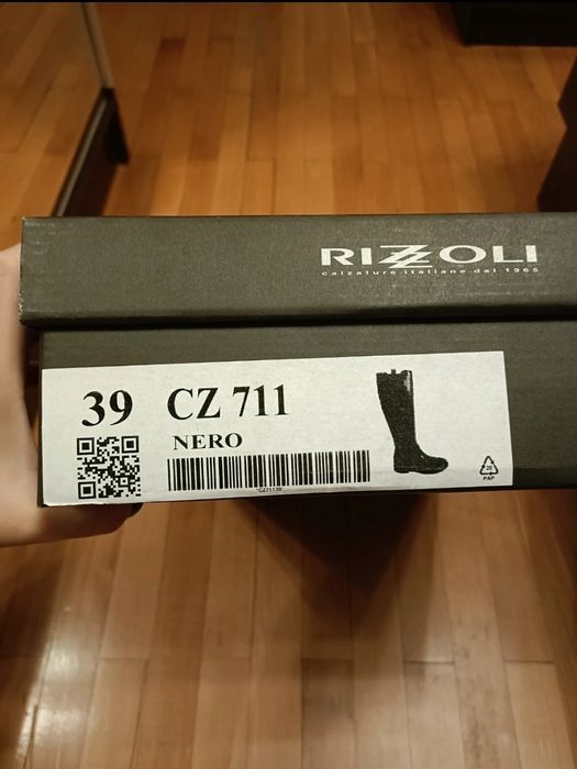 Cizme piele Rizzoli