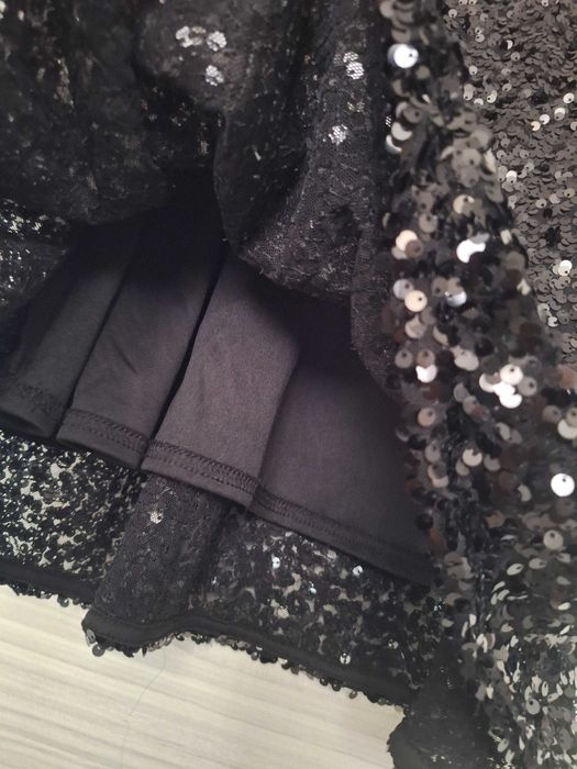 Парти рокля с пайети Нова