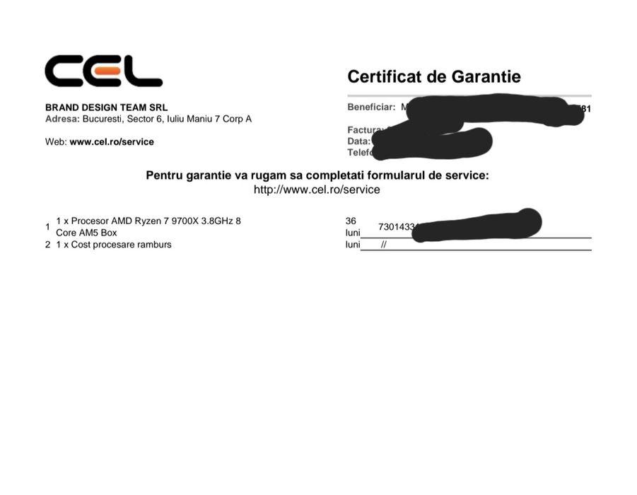 Ryzen 7 9700x procesor