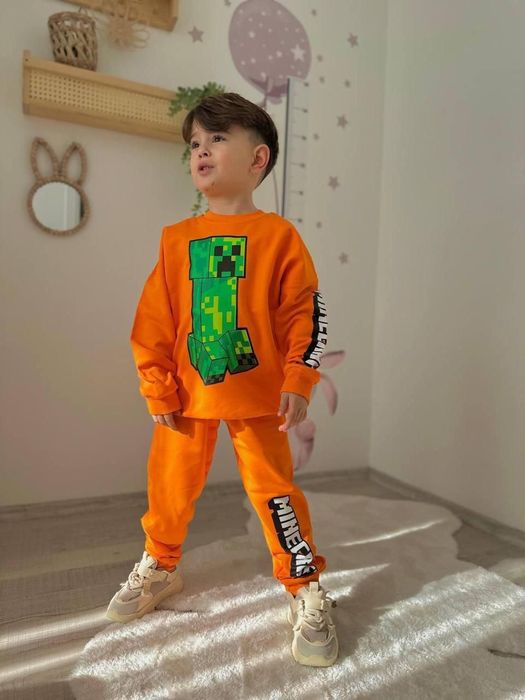 Compleu băieți Minecraft