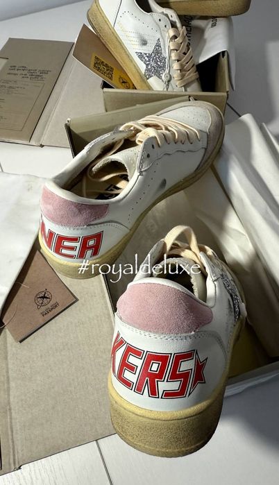 Adidași Golden Goose dama piele premium full box