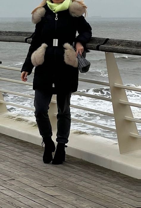 Geaca iarna cu blana naturala vuloe