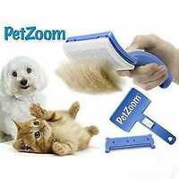 Pet Zoom!Самопочистваща четка,гребен,тример за животни,кучета, котки