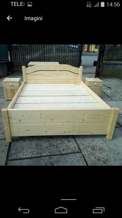 Mese Și Paturi lemn masiv noi