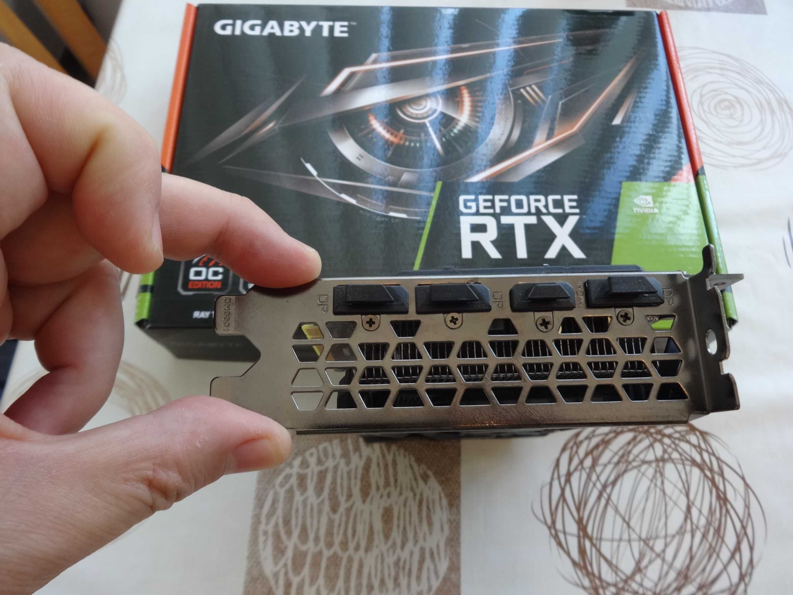 Геймърска Видеокарта GIGABYTE GeForce RTX 2060 OC 6G 6GB GDDR6