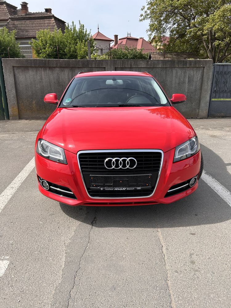 Audi A3 1.4 benzina 125 CP Euro 5 Numere rosi  valabile