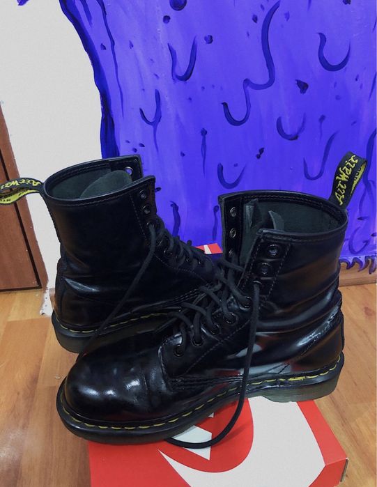 Bocanci de piele Dr.Martens 1460 originali 38