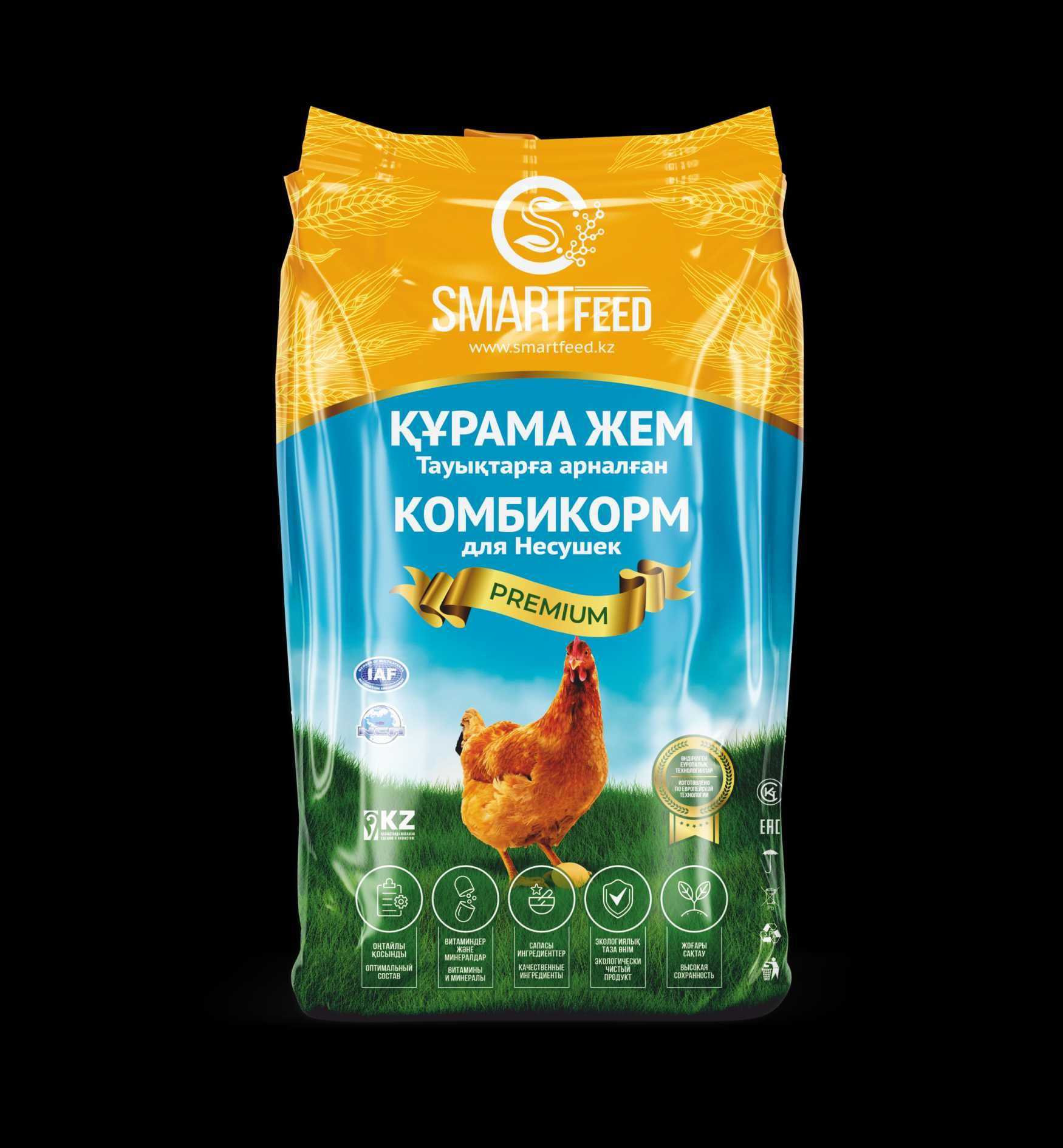 Комбикорм SmartFeed Перепелка несушка крупка