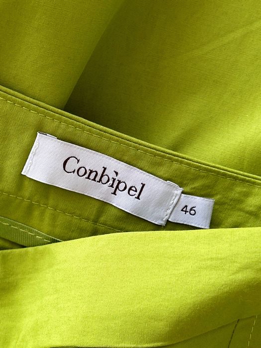 Страхотен сет от широк зелен панталон и цветна туника Geisha