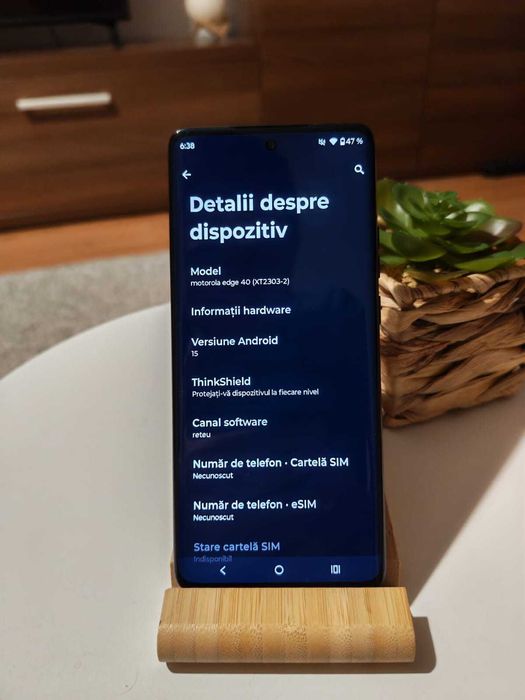 Motorola Edge 40 Dual SIM 8GB RAM 256GB 5G Green/Black Fullbox + Huse