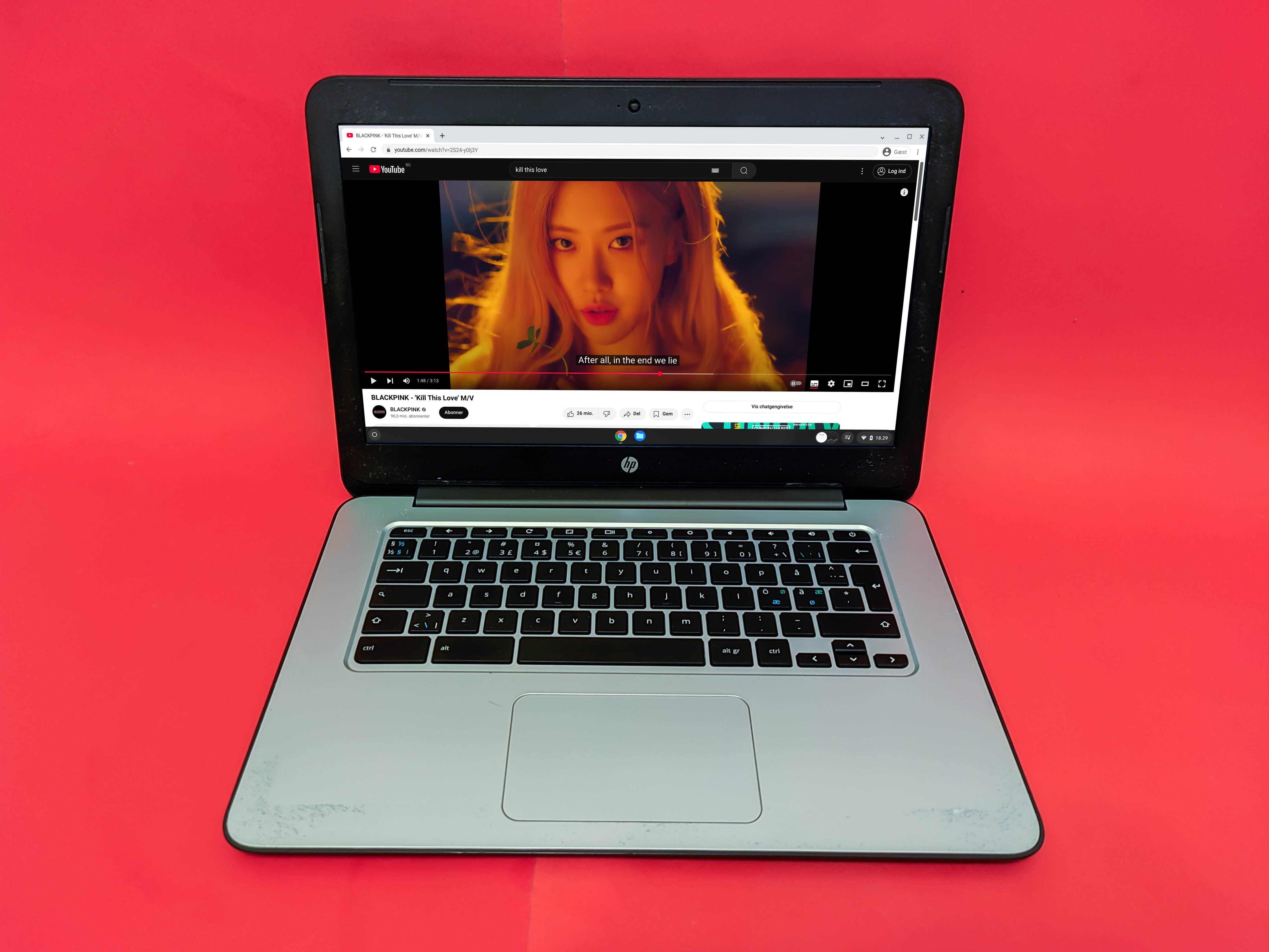 HP Chromebook 14 Лаптоп (TPN-Q167) - 7 Часа Батерия - ChromeOS