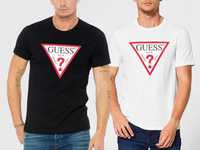 Мъжка тениска GUESS принт Модели и размери