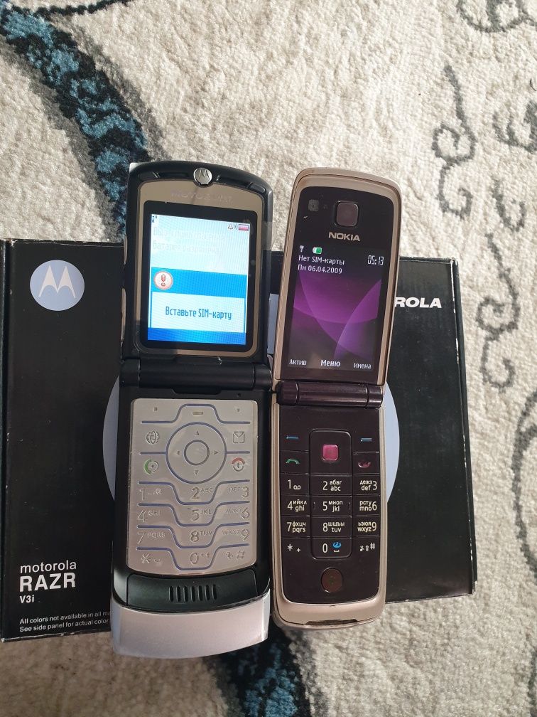 Motorola v3i 6600 fold sotladi