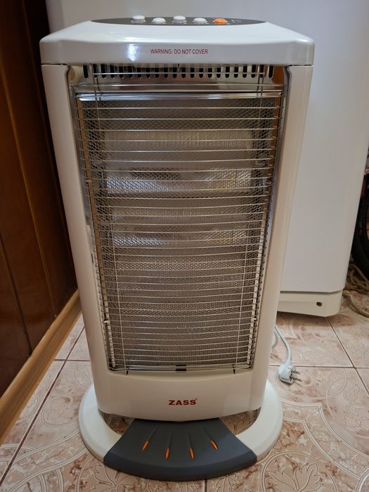 Radiator electric cu halogen