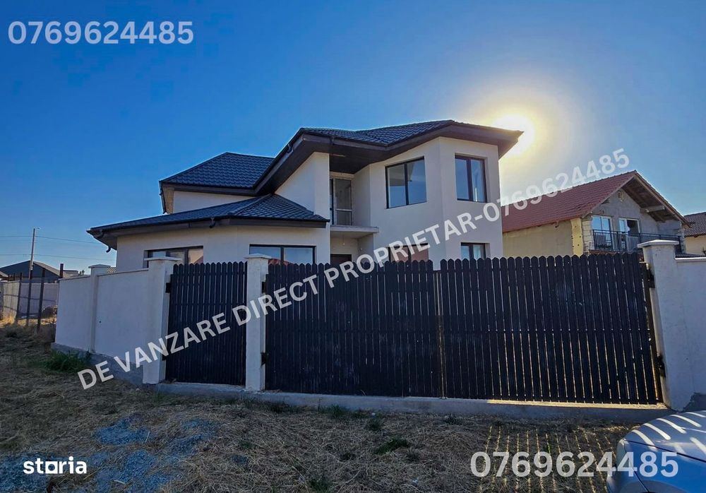 Casă nouă, 5 dormitoare, 4 băi, Agigea – 5 min de plajă