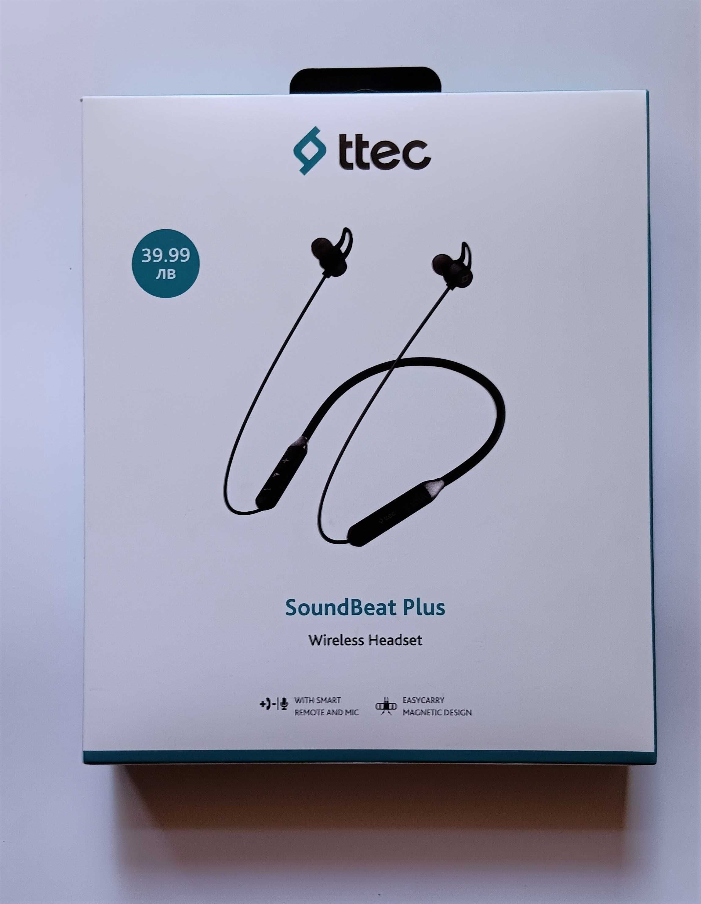Безжични слушалки Ttec Soundbeat Plus