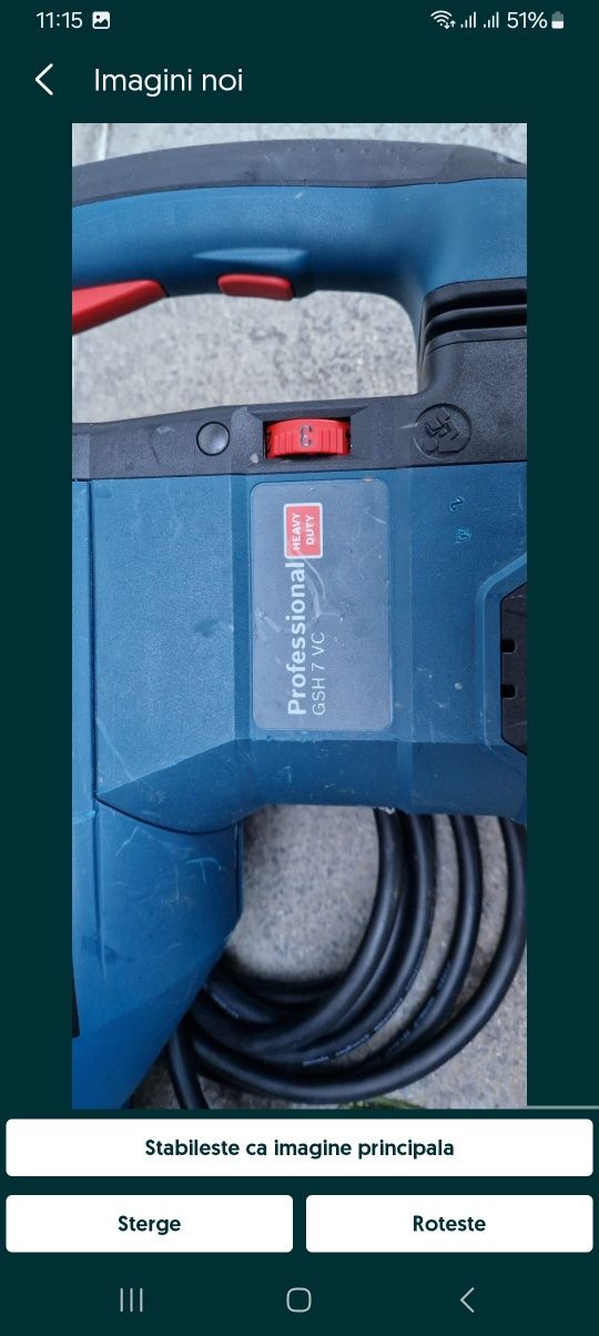 Bosch ciocan demolator nou