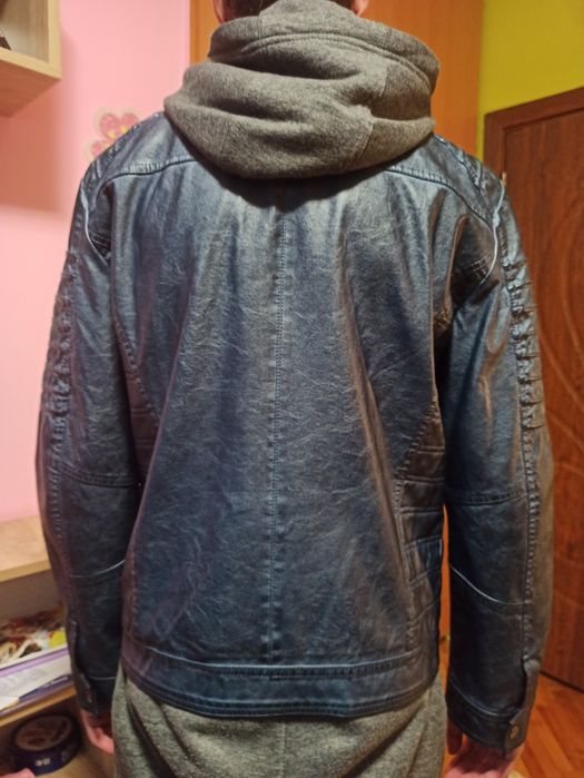 Мъжко яке еко кожа