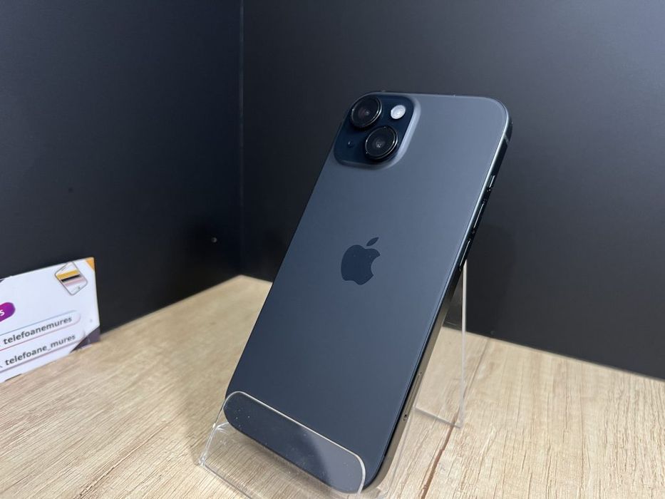 iPhone 15 128Gb Black 3 ani garanție, Telefoane Mureș